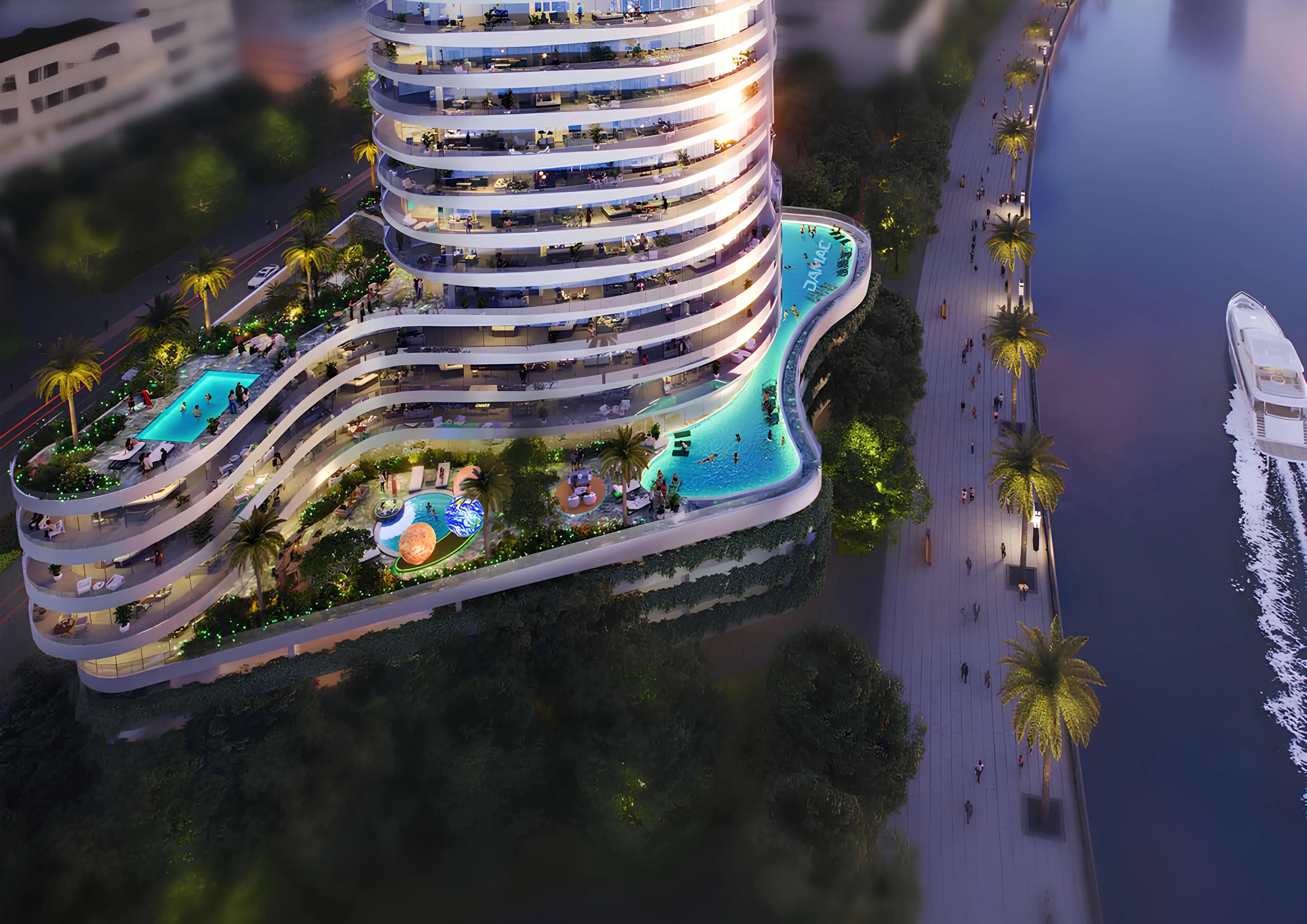 DAMAC Canal Crown showcase 1