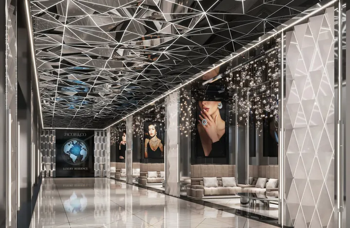 Burj Binghatti Jacob & Co Residences showcase 2
